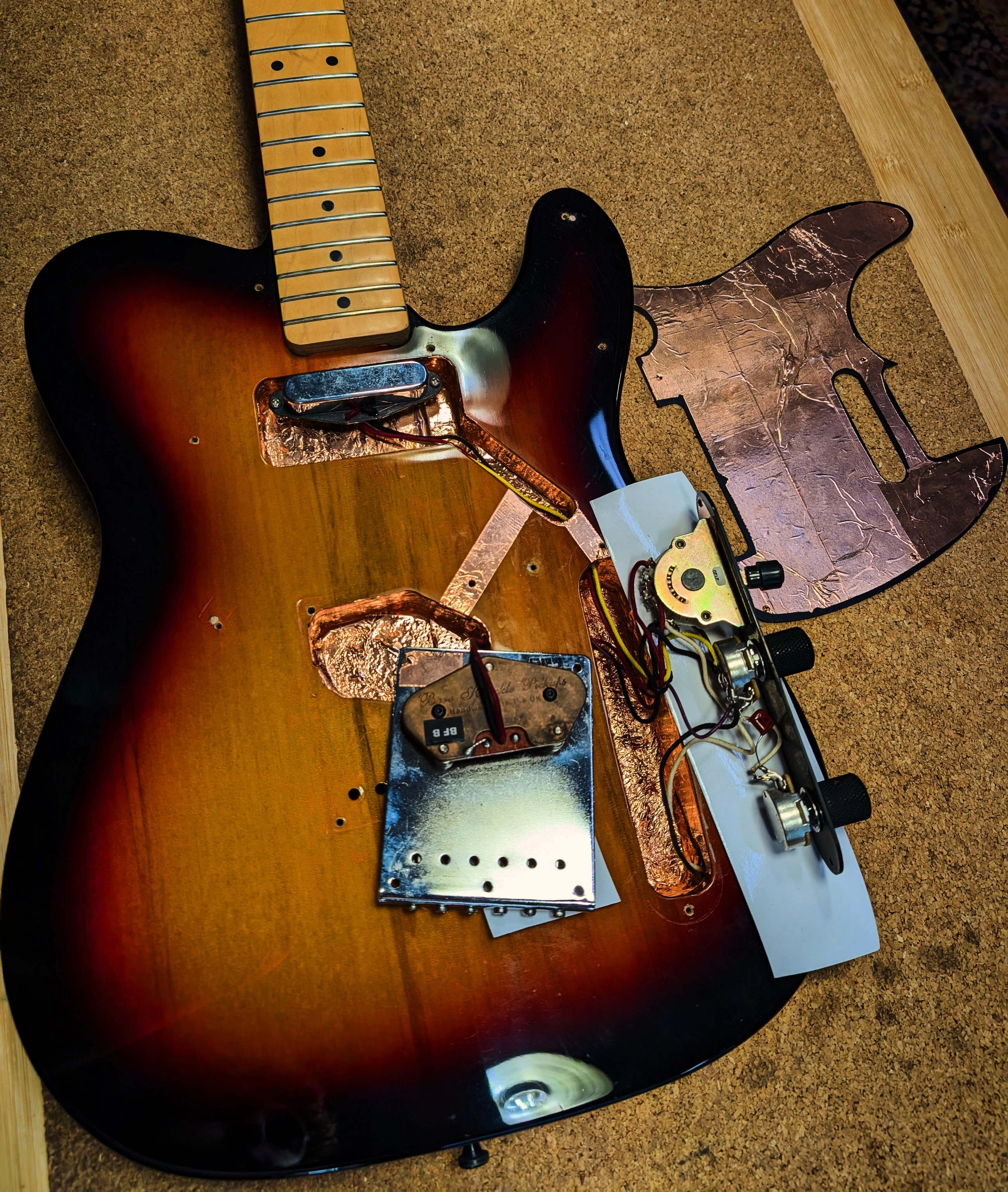 Shielding einer Telecaster
